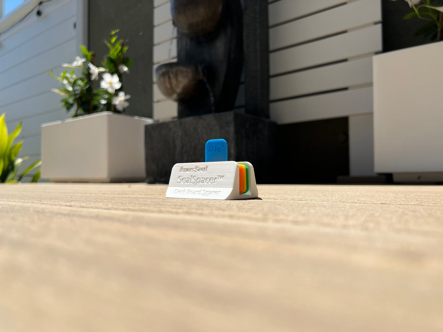 How to use Imus Seal SealSpacer Deck Board Spacer