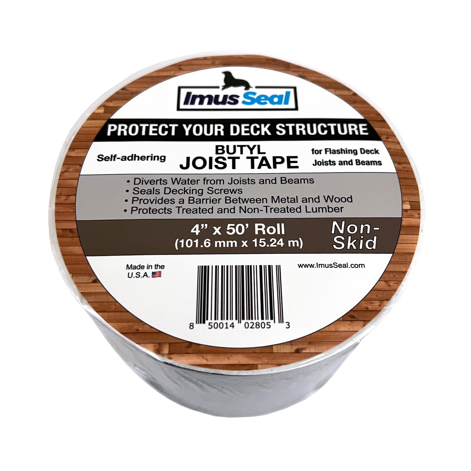 Imus Seal Butyl Joist Tape Non-Skid 4 inch