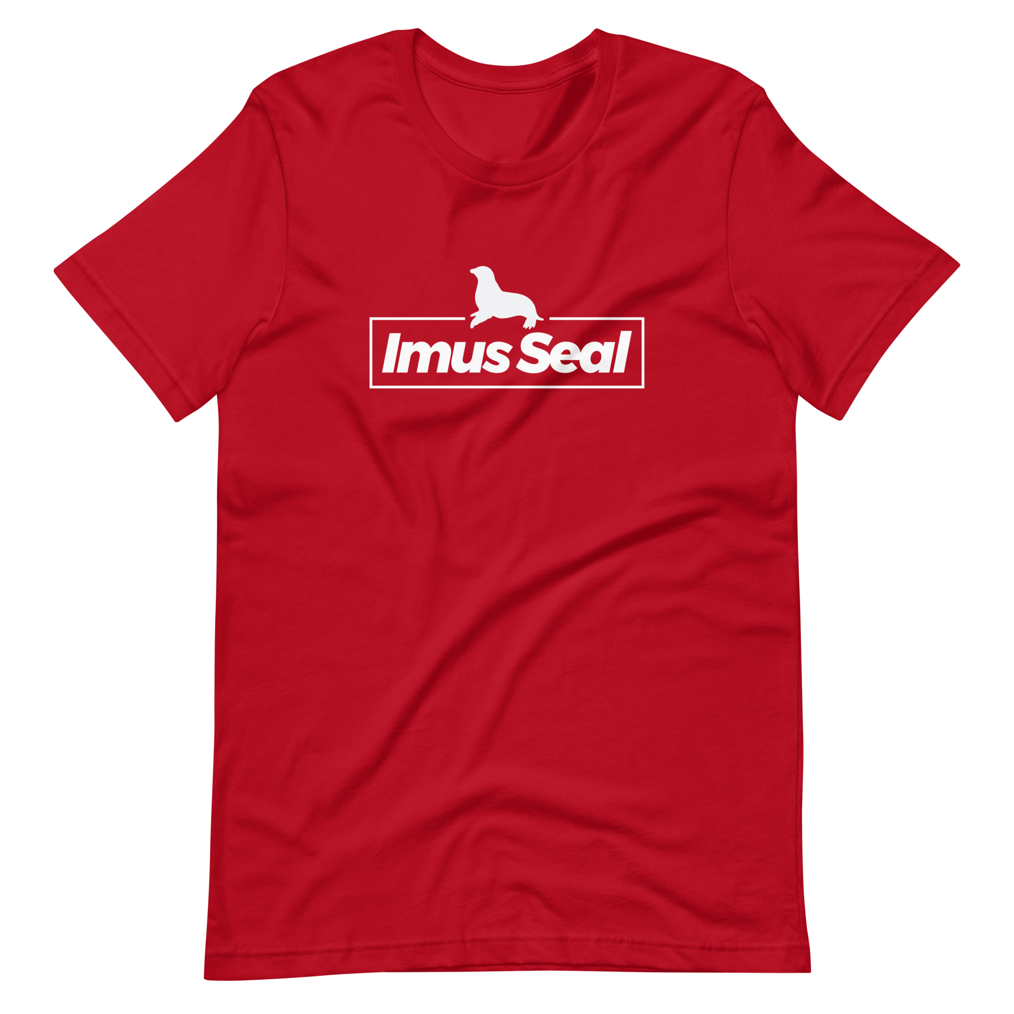 Imus Seal Short Sleeve T-Shirt - Red