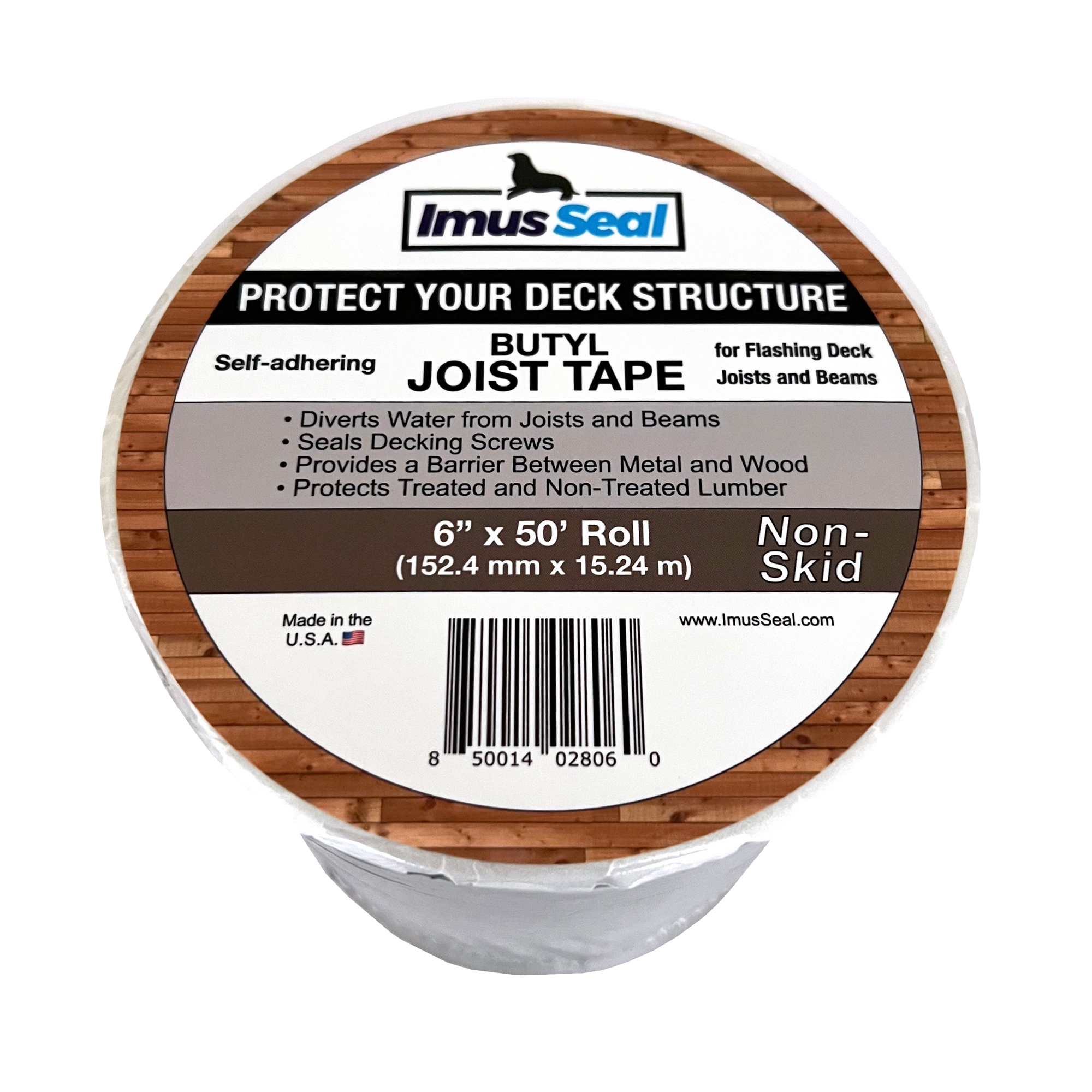 Imus Seal Butyl Joist Tape Non-Skid 6 inch