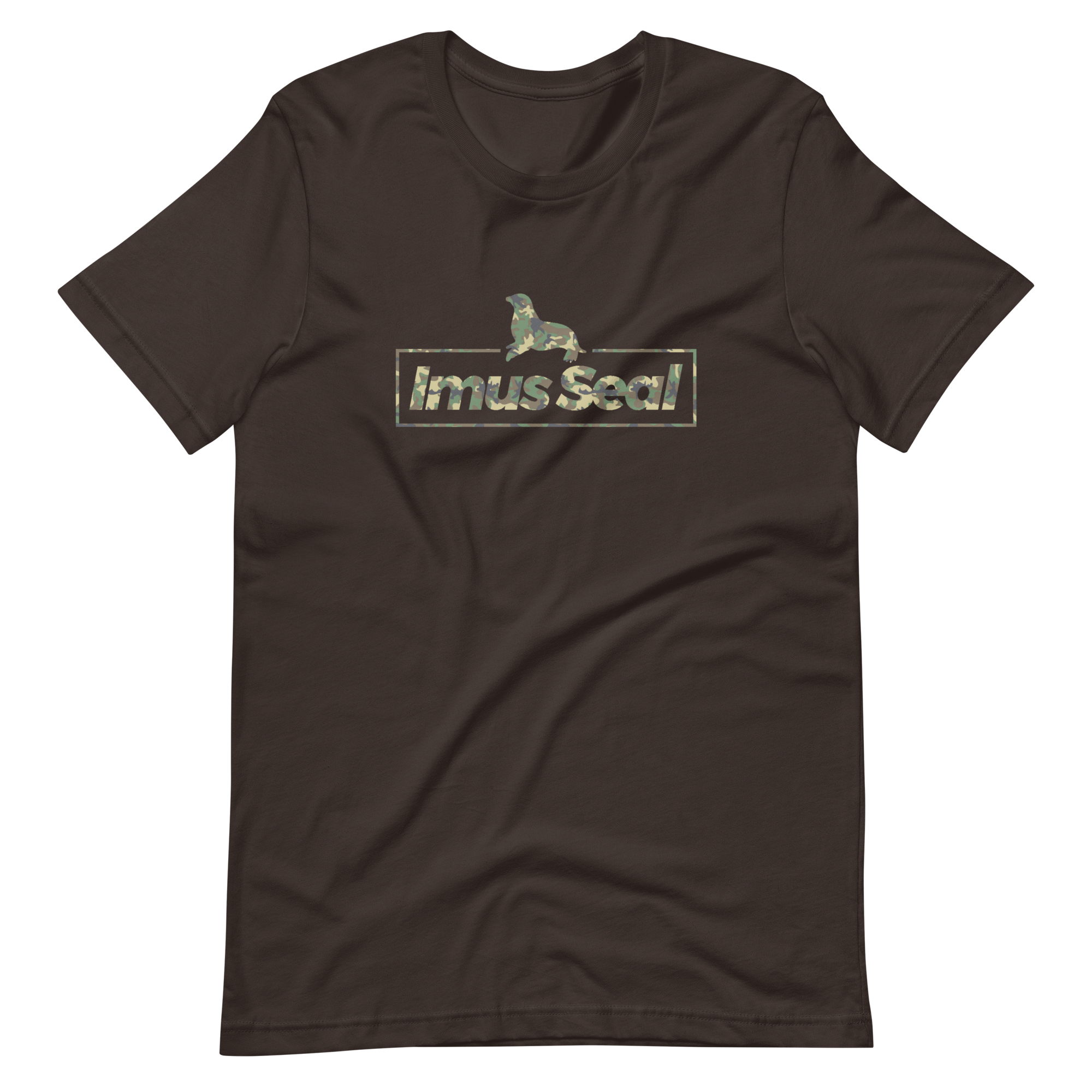 Imus Seal Camouflage Short Sleeve T-Shirt - Brown